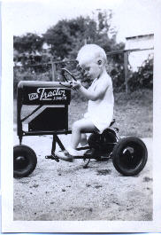 me on cousin ed's tractor