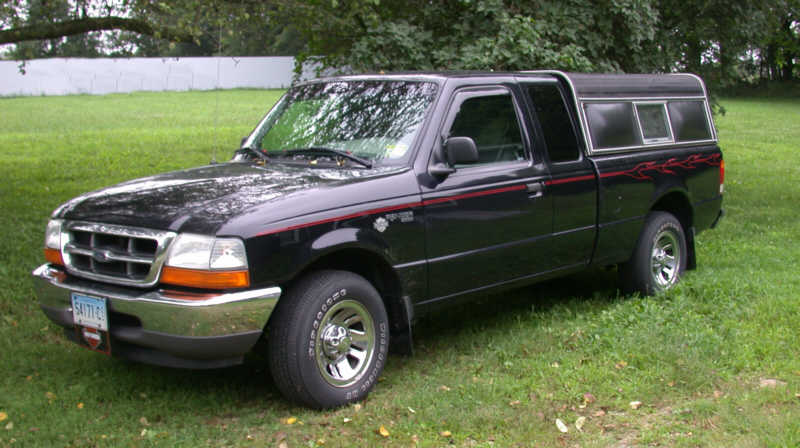 Blue ford ranger 1982 #3